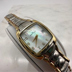 Anne Klein - Mother of Pearl Dial Women’s Watch, Two-Tone